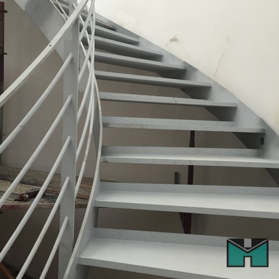 Treppenkonstruktionen | Metallbau Hoppenrath