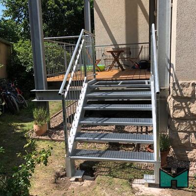 Treppenkonstruktionen | Metallbau Hoppenrath