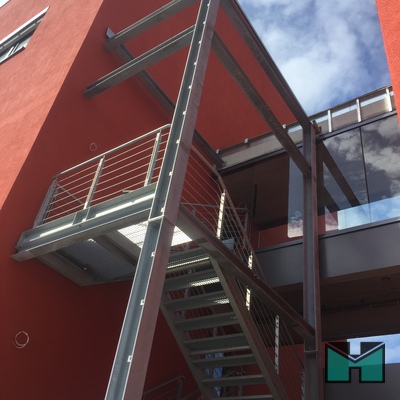 Treppenkonstruktionen | Metallbau Hoppenrath