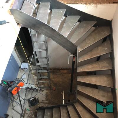 Treppenkonstruktionen | Metallbau Hoppenrath