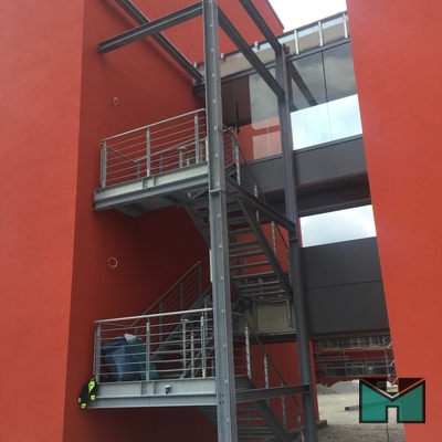 Treppenkonstruktionen | Metallbau Hoppenrath